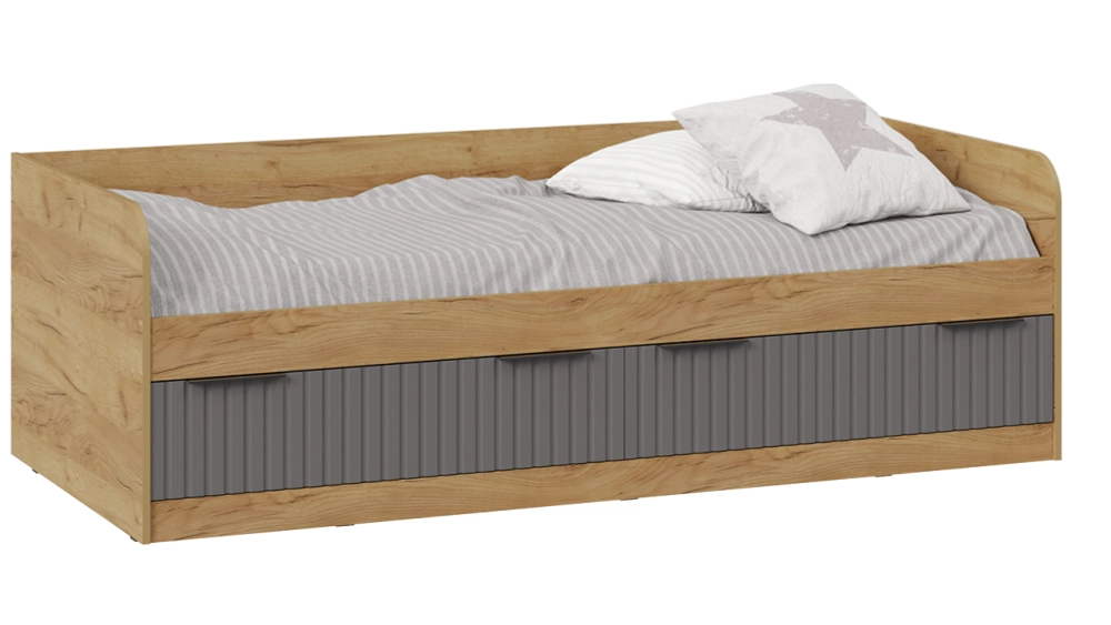 Хилтон (ТриЯ) Кровать одноместная с ящиками 900мм