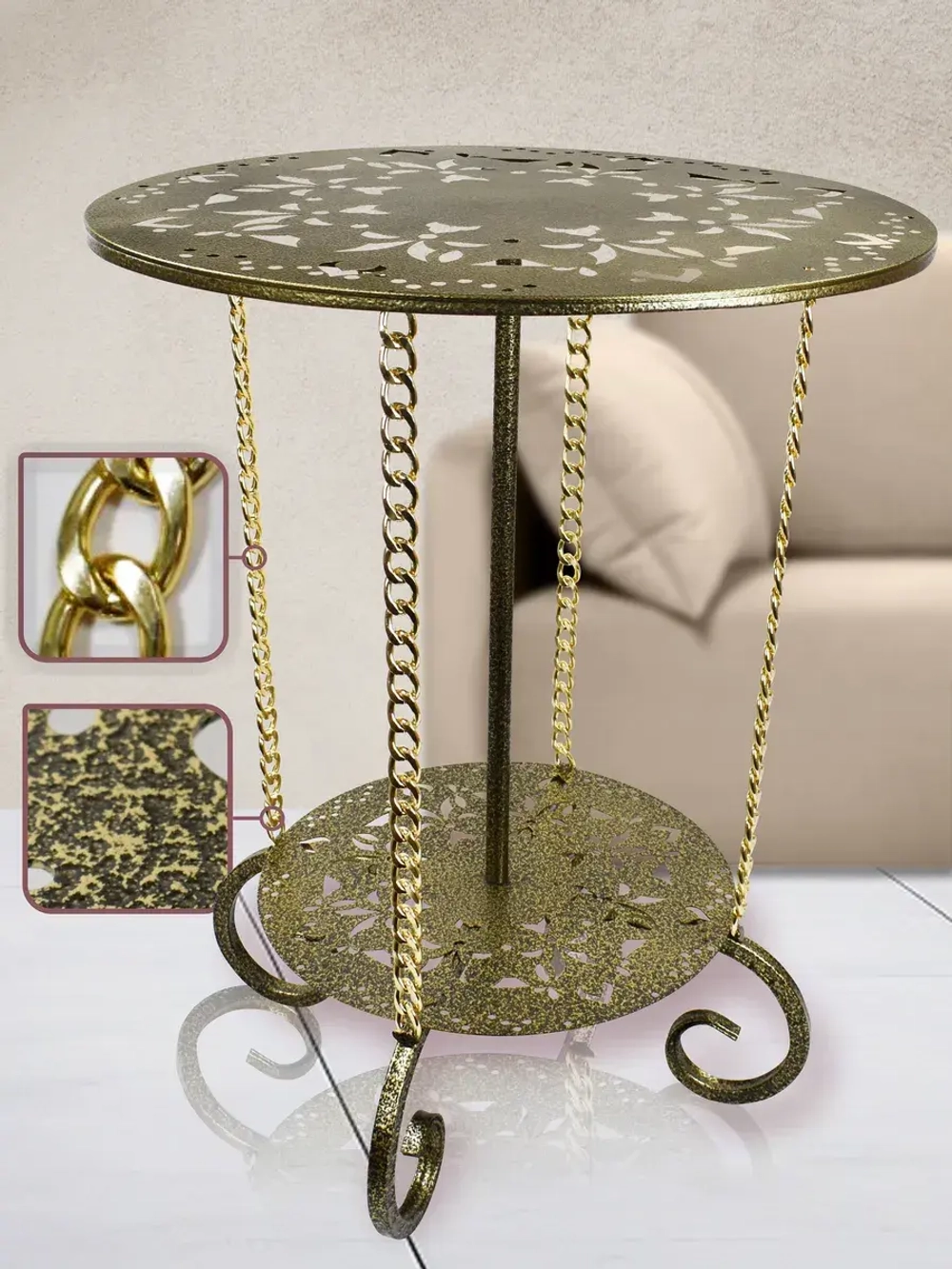 Авторский декоративный столик Сицилия-17