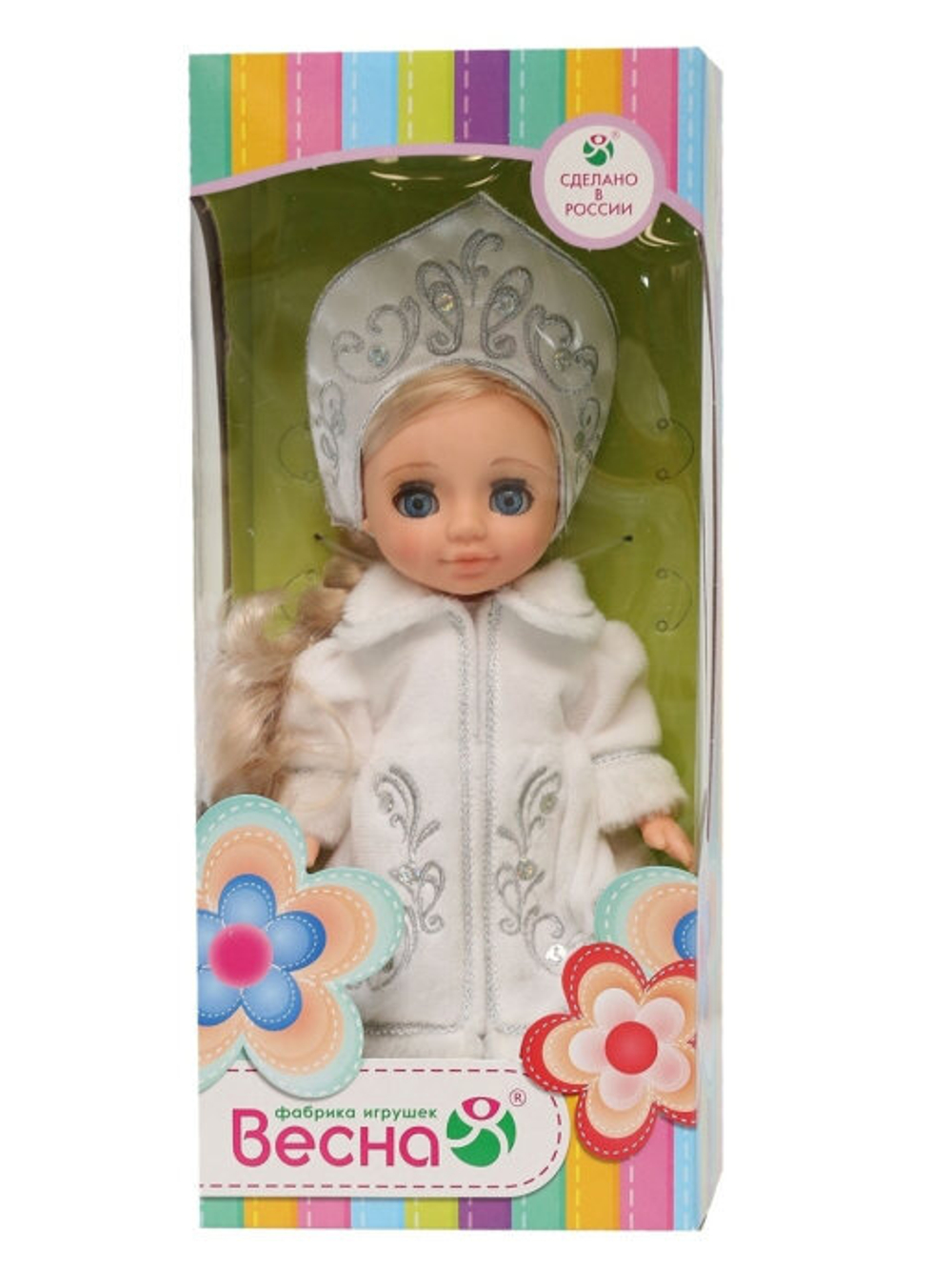 Ася Снегурочка Кукла 28см/Киров