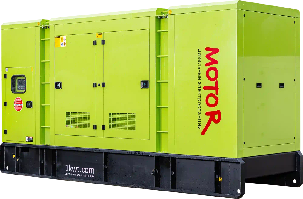 Дизельный генератор MOTOR АД 350-T400 (350 кВт, WOLING) в кожухе