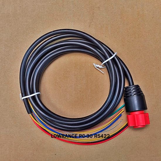 Кабель питания и передачи данных PC-30 RS422 для Lowrance HDS, Elite Ti / Ti2. Replacement 000-0127-49