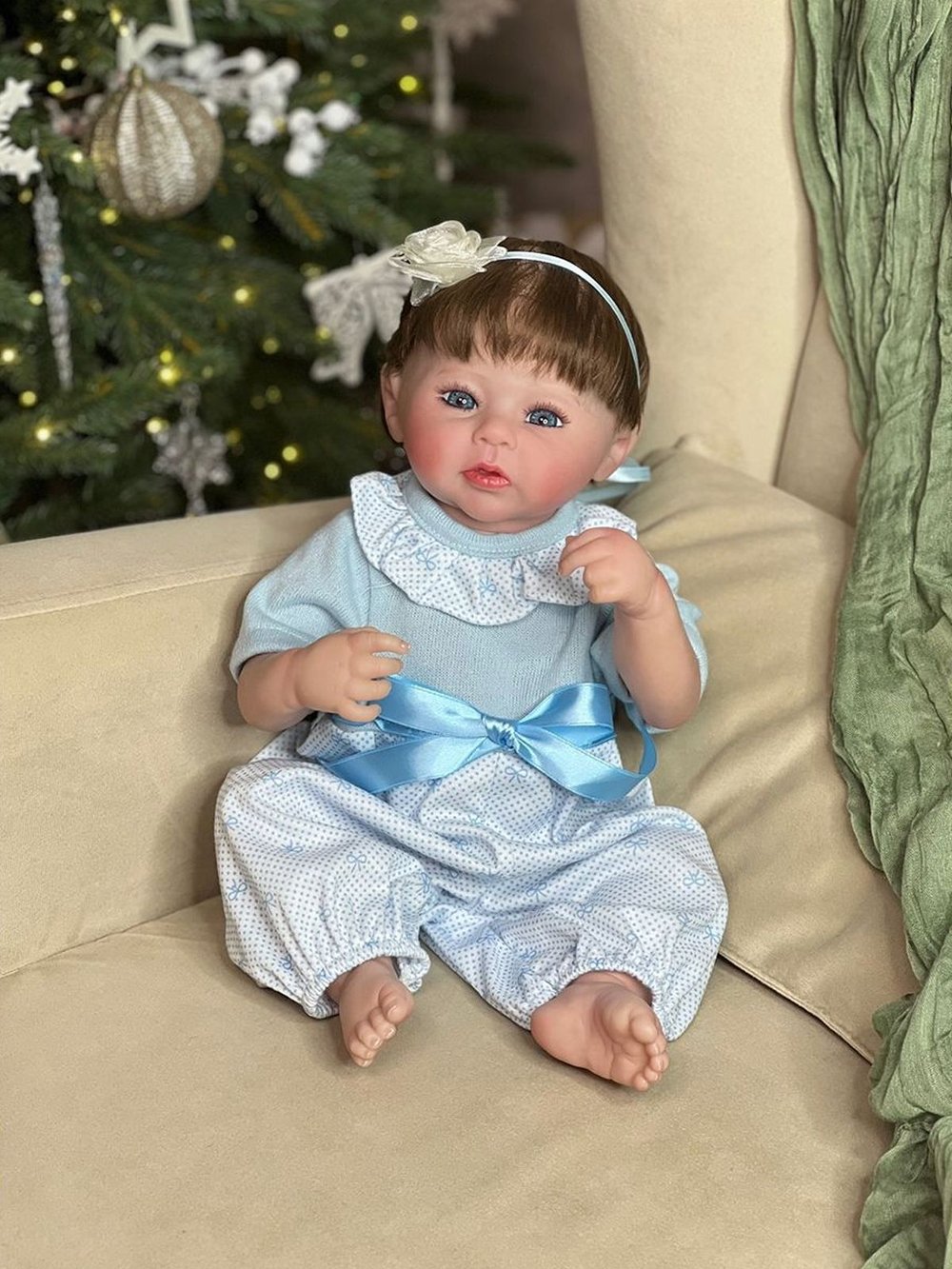 Кукла Реборн виниловая 50см в пакете (FA-806)