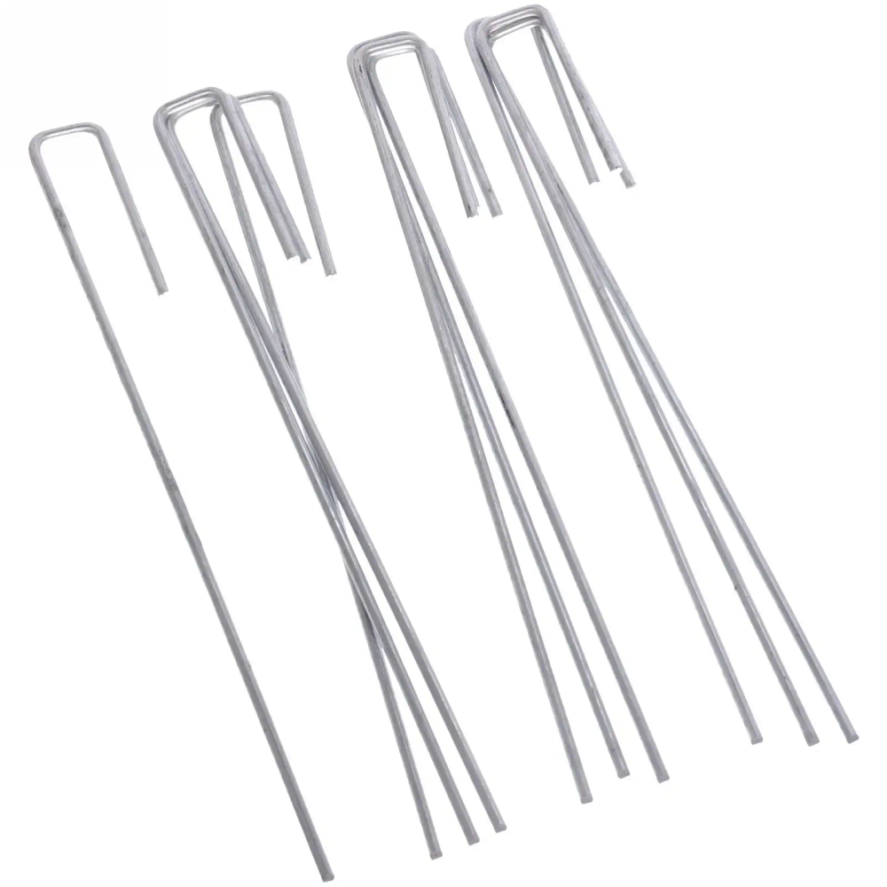 Скоба Г-образная для крепления укрывного материала и пленки h-20см (1ком=10шт)