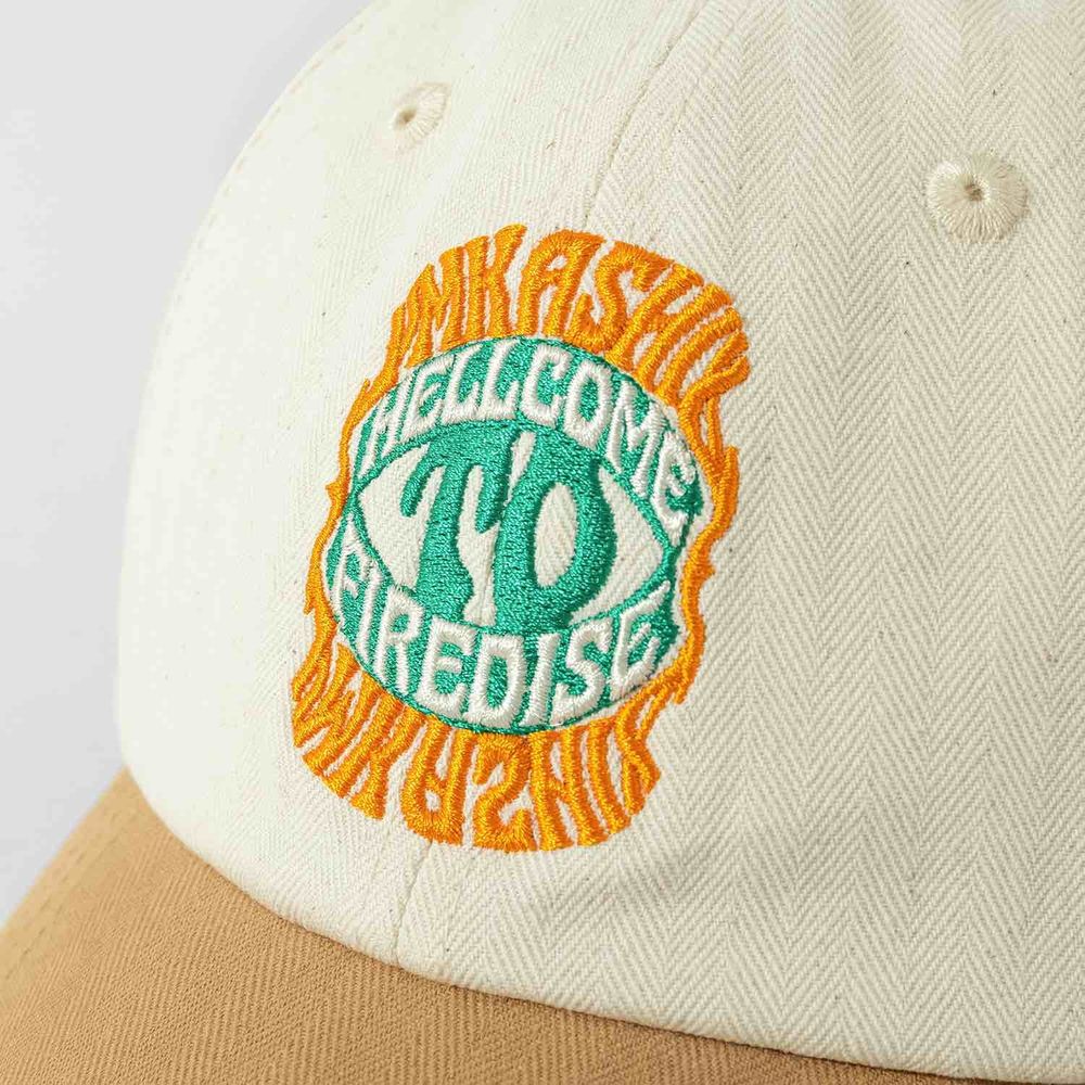 Кепка Ymkashix Acid HTF светло- коричневая/бежевая