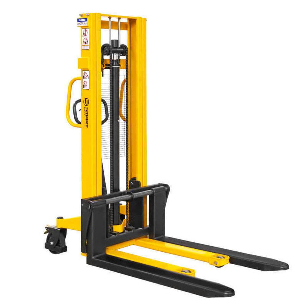 Ручной гидравлический штабелер SDA 1525 (1500 кг; 2,5 м; вилы 300-850 мм) SMARTLIFT (SMART)