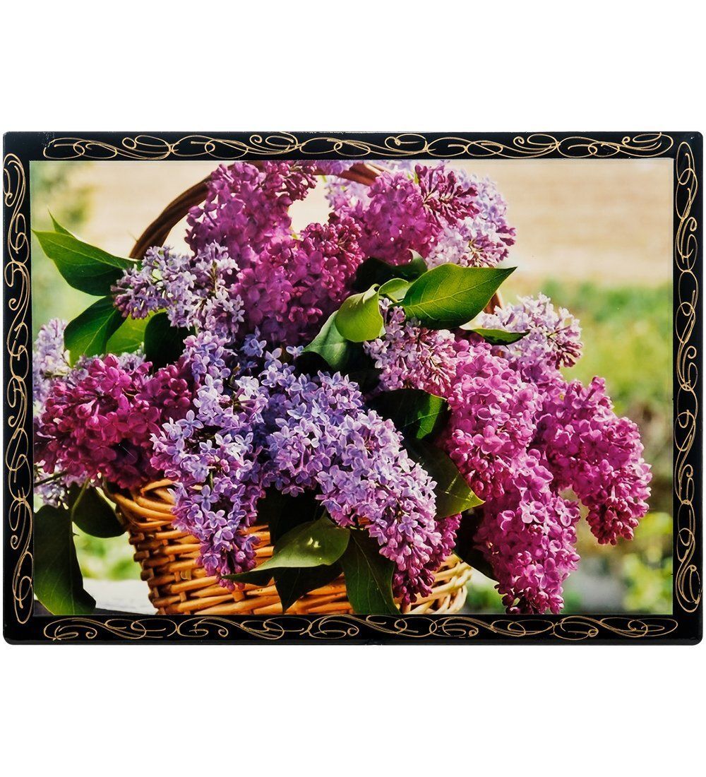 ШК-13/33-D Шкатулка в технике декупаж (прям. 32х23х6,5)