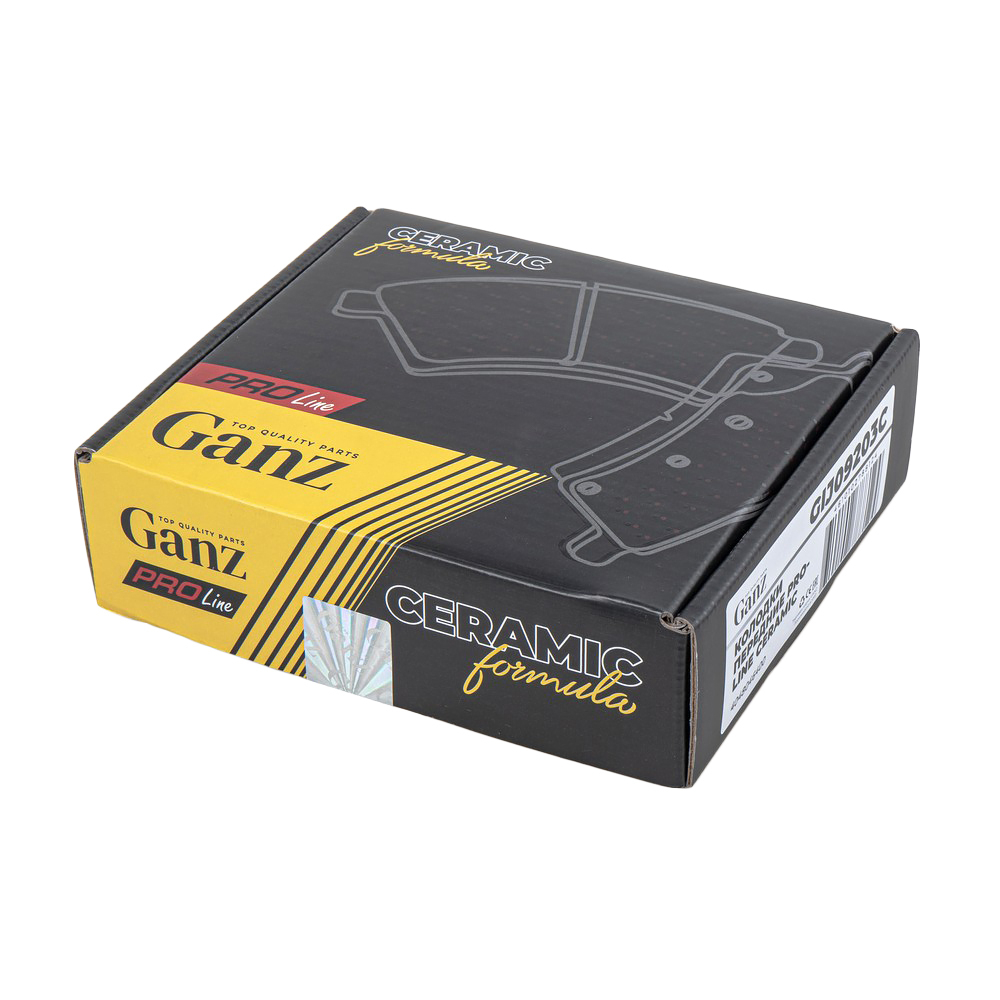 Колодки GANZ передние PRO-Line Ceramic Geely Coolray Арт.:GIJ09203C