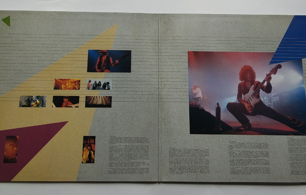 Винтажная виниловая пластинка LP The Best Of Rainbow (Japan 1982) (No Obi) Lost In Hollywood