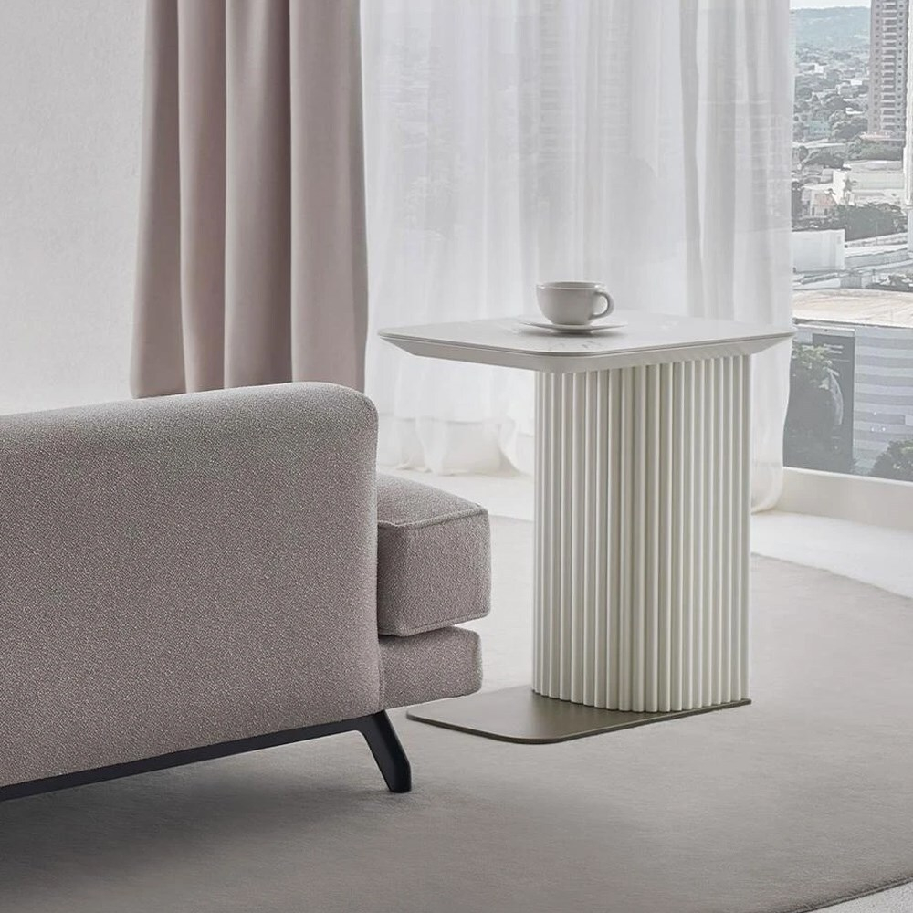 Приставной столик керамик ENZA HOME DALLAS EH68282