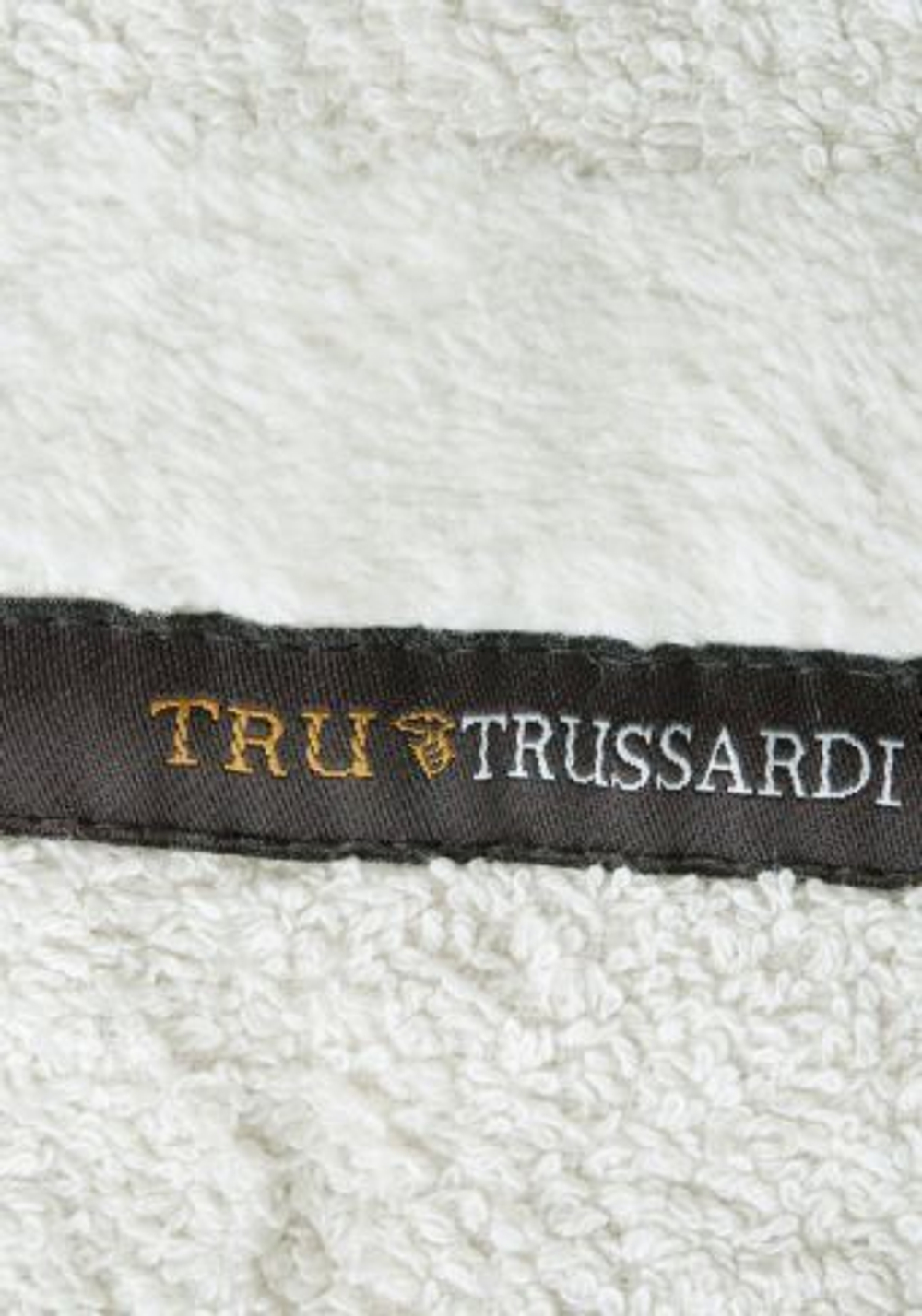 Халат махровый Trussardi Picki слоновая кость Италия вид