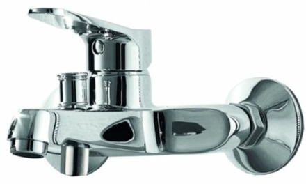F6111147C-B BRAVAT ECO Смеситель для ванны с коротким изливом