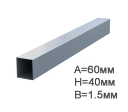Труба профильная 60х40х1.5