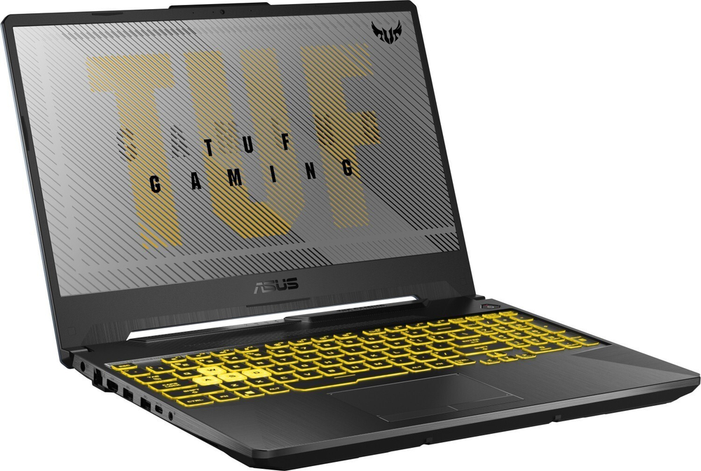 Ноутбук Asus TUF Gaming FX506LH-HN197T Core i5 10300H/16Gb/SSD512Gb/NVIDIA GeForce GTX 1650 4Gb/15.6;/FHD (1920x1080)/Windows 10 Home/grey/WiFi/BT/Cam