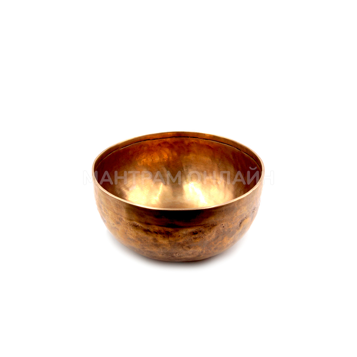 Чаша поющая 9 металлов ручная ковка, цвет золотистый 10-12 см 200-400 г