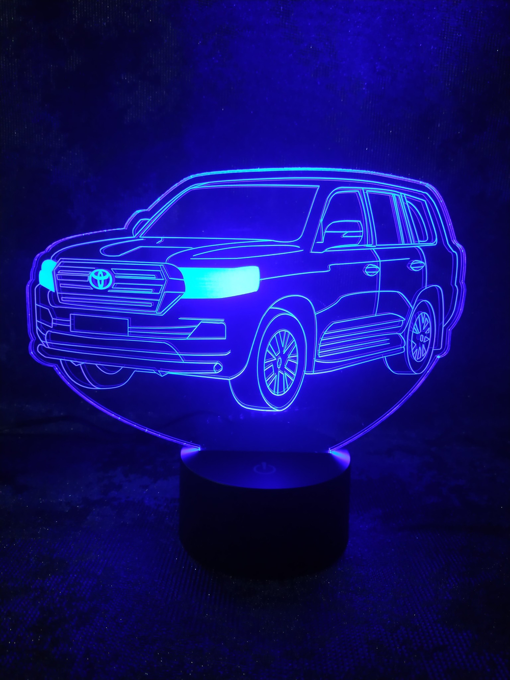 Светильник "Автомобиль - Toyota Land Cruiser" (Тайота )