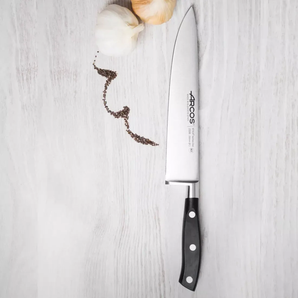 Набор ножей 3шт в подставке Arcos Riviera