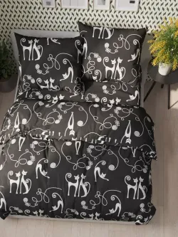 Наволочка комплект 2шт Полисатин Мечта "Тойгер" 40x60 см на молнии