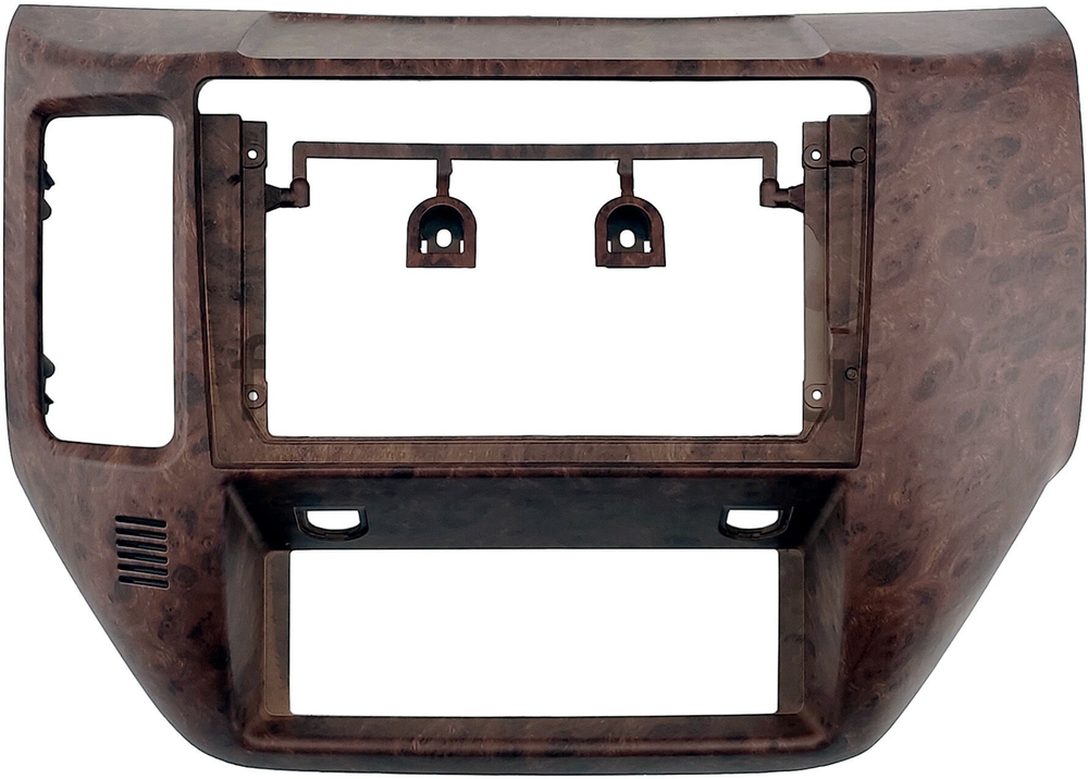 Магнитола для Nissan Patrol Y61 2004-2010 (рамка дерево) - Teyes CC3-2K монитор 13" 2K QLED на Android 10, 4G SIM-слот, CarPlay