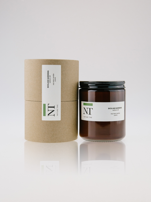 Свеча 210 мл / SICILIAN GARDENS (Сады Сицилии) / ed.08