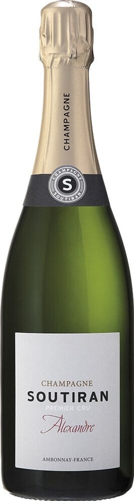 Шампанское Soutiran Cuvee Alexandre 1er Cru, 0,75 л.