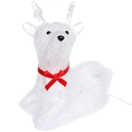 Фигура светодиодная «Счастливый Оленёнок» 23х15х21 см, 20 ламп LED