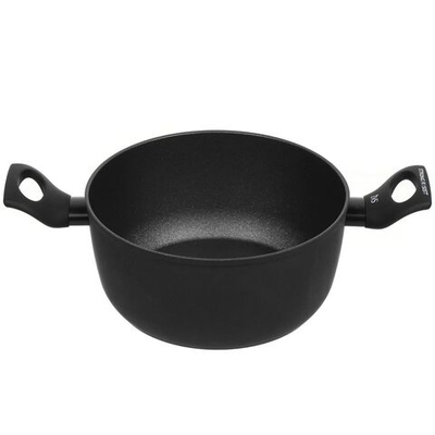 Кастрюля алюминий, антиприг, 4.5 л, TVS, Virtus, CS480242910001, индукц