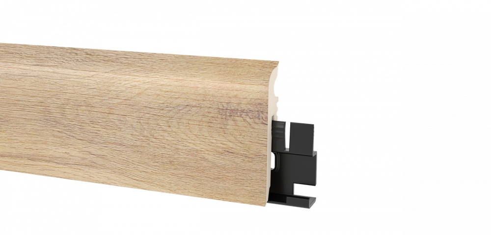 Плинтус гибкий Arbiton VIGO 60 Дуб джерси 15Х60Х2200 мм