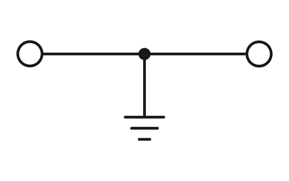 1073761 - MPT 2,5-NS 15-PE - Заземляющая клемма Mini