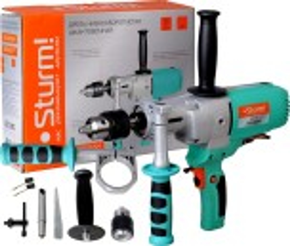 Дрель безударная сетевая Sturm ID20165M низкооборотистая