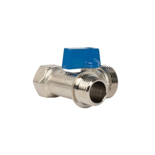 Кран шаровый для стиральных машин 1/2"х3/4"х1/2" HLV