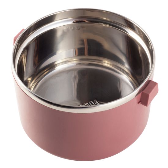 Ланч бокс тройной 2400 мл. Kamille KM-2137 пластик, нержавеющая сталь