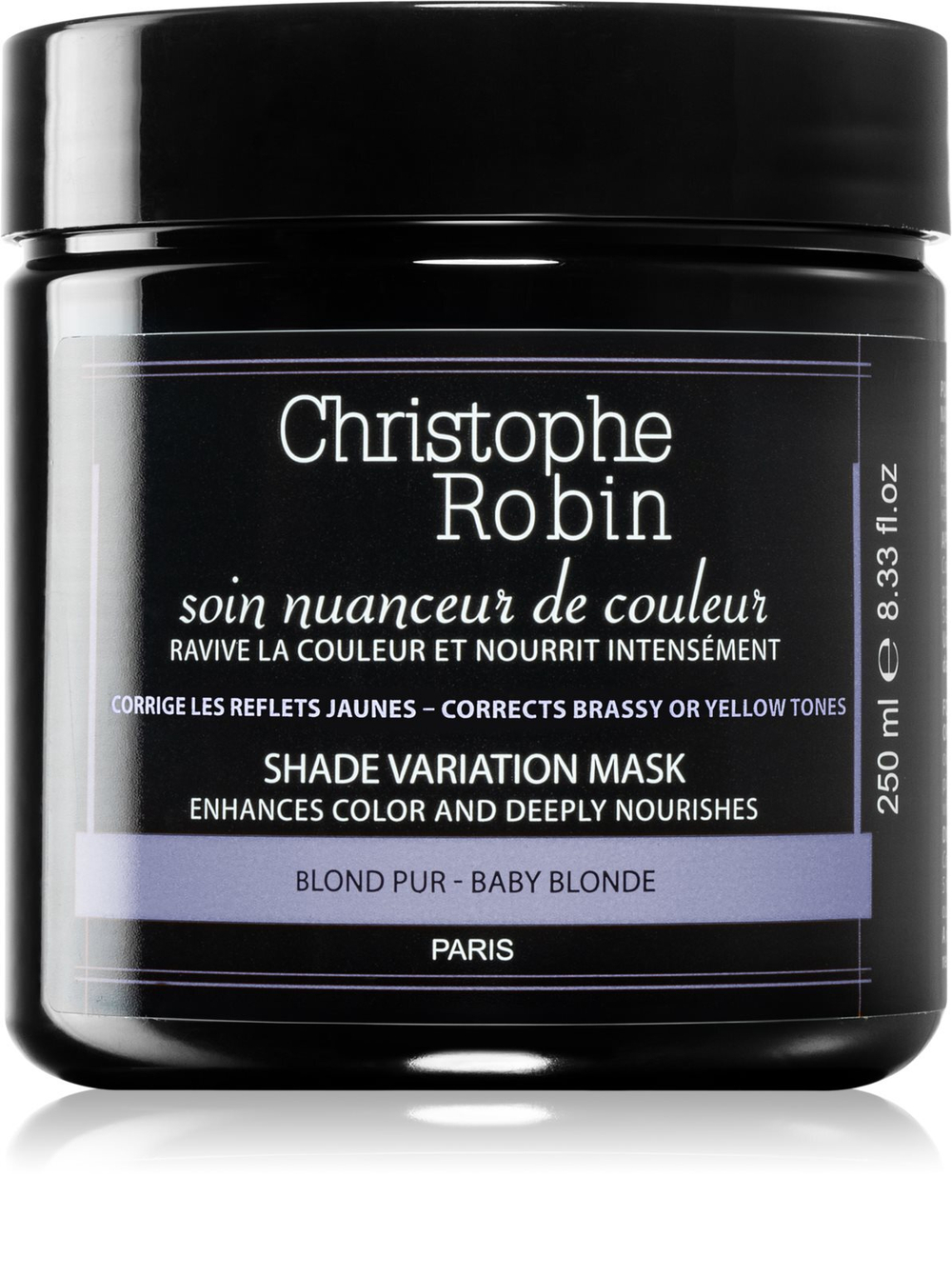 Christophe Robin Shade Variation Mask - раскрашивающая маска /  Baby Blond 250  ml  / GTIN 3760041759127
