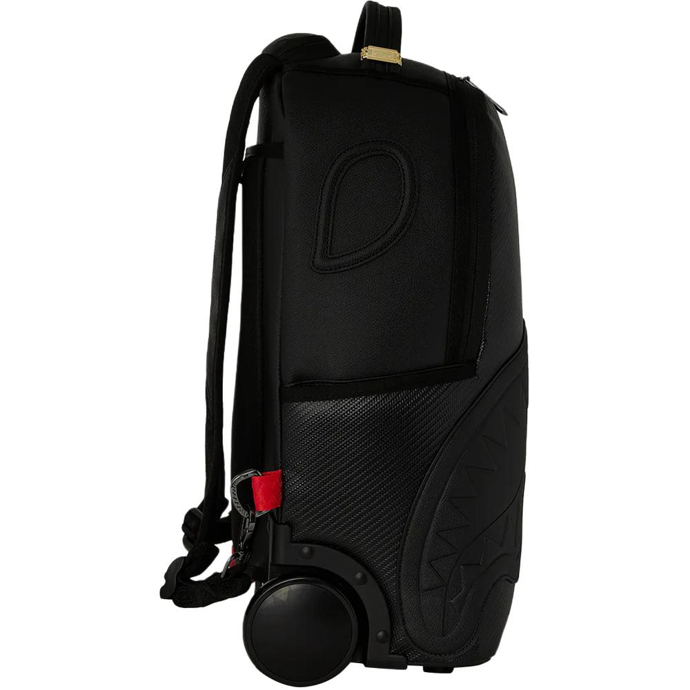 SPRAYGROUND Artificial Leather Trolley Bag 20 Inch Unisex Black