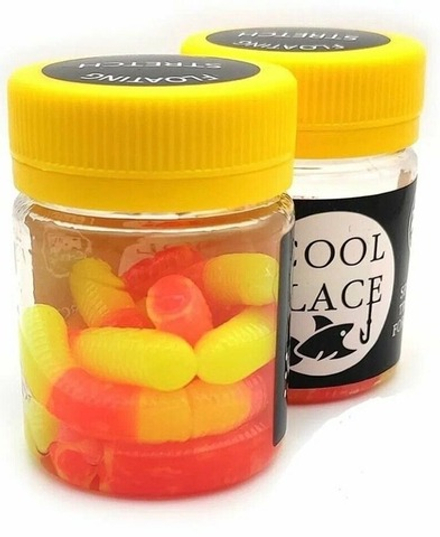 Приманка Cool Place Floating stretch 6,5см, сыр, желтый/красный