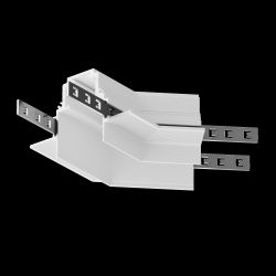 Угол для соединения 135° встраиваемого однофазного шинопровода Maytoni Gravity TRA010CLO-42W