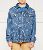 Джинсовая куртка Radiant Calvin Klein Jeans - темно-синий(IB0IB02167)