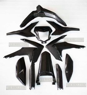 Plastic Cover Set CRF250L-M 2017-2020 black color