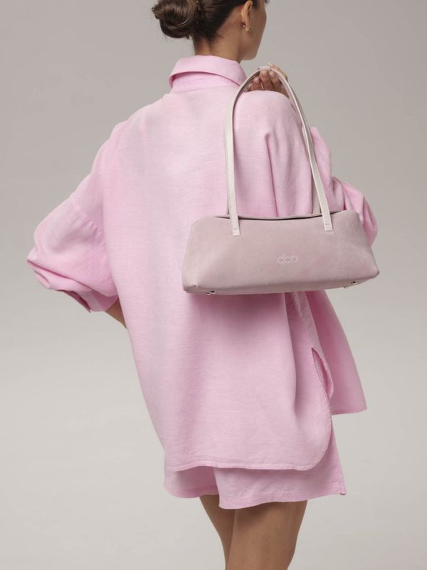 Сумка багет Raduy DBR 31127 розовый фламинго