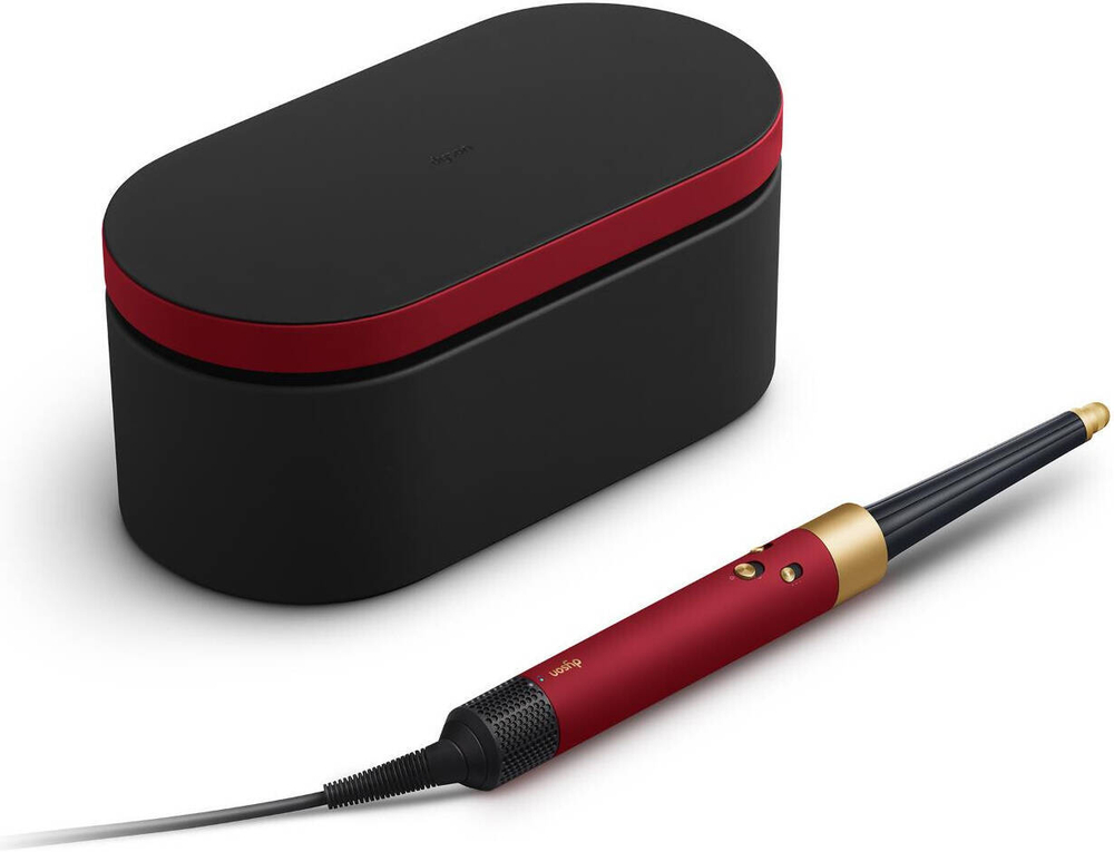 Стайлер Dyson Smart Bluetooth Airwrap Long HS08 Red/Velvet/Gold