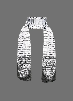 Шарф «Пыльная роза»