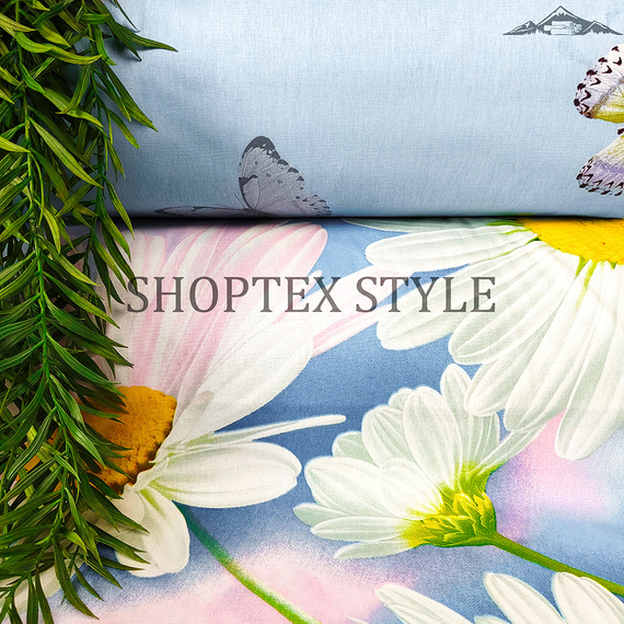 Поплин "Пакистан-принт №27" | ш.220 см | 110 г/м² | хлопок-100%