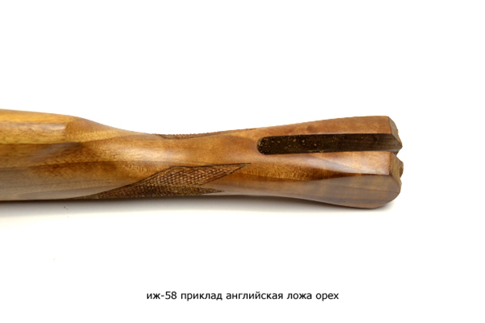 Приклад на ИЖ-58 Английская ложа орех