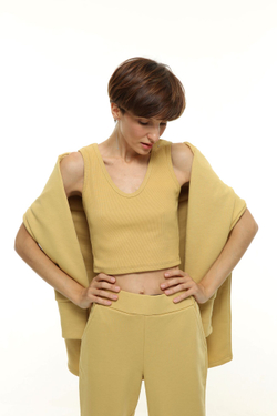 Майка укороченная