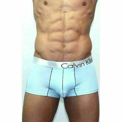 Мужские трусы боксеры небесно-голубые Calvin Klein Bold