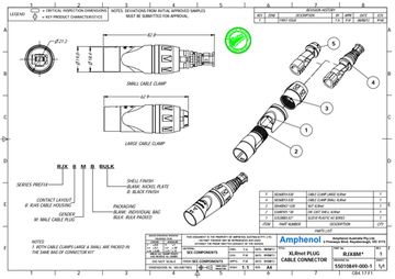 Amphenol RJX8MB BULK - XLRnet, XLR корпус для разъема RJ45