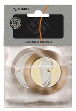 Накладка под цилиндр ET RM SC/CP-16 матовый хром/хром