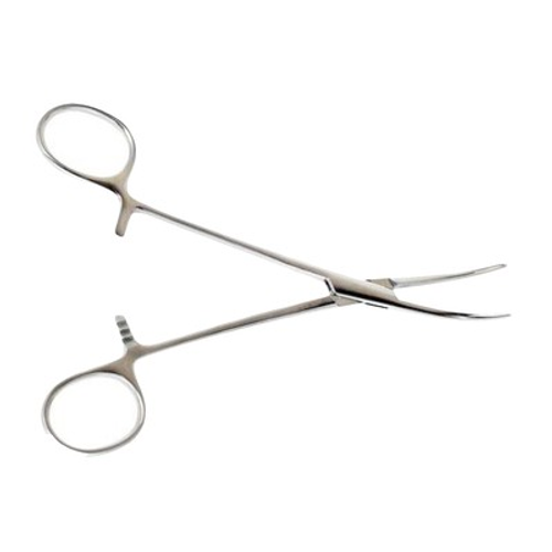 Зажим кровоостанавливающий зубчатый №1 Surgicon, 160 мм (J-17-052)