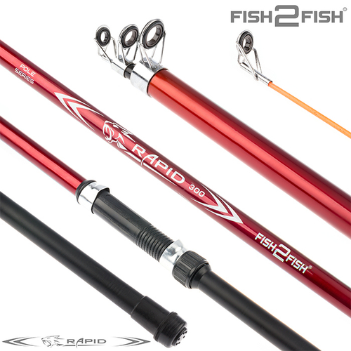 Удилище телескоп стекло д/с Fish2Fish Rapid Fiberglas (10-40) 5,0 м