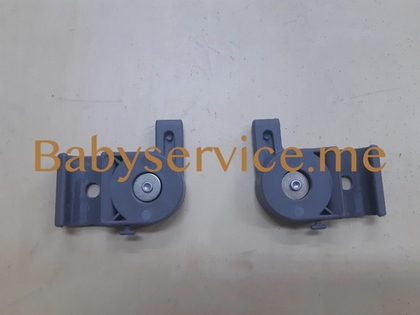 Трещотка Happy Baby Luna левая серая