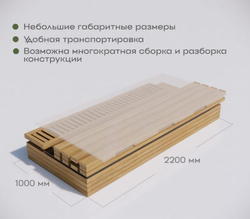 Модульный павильон для торговли Бовер 1